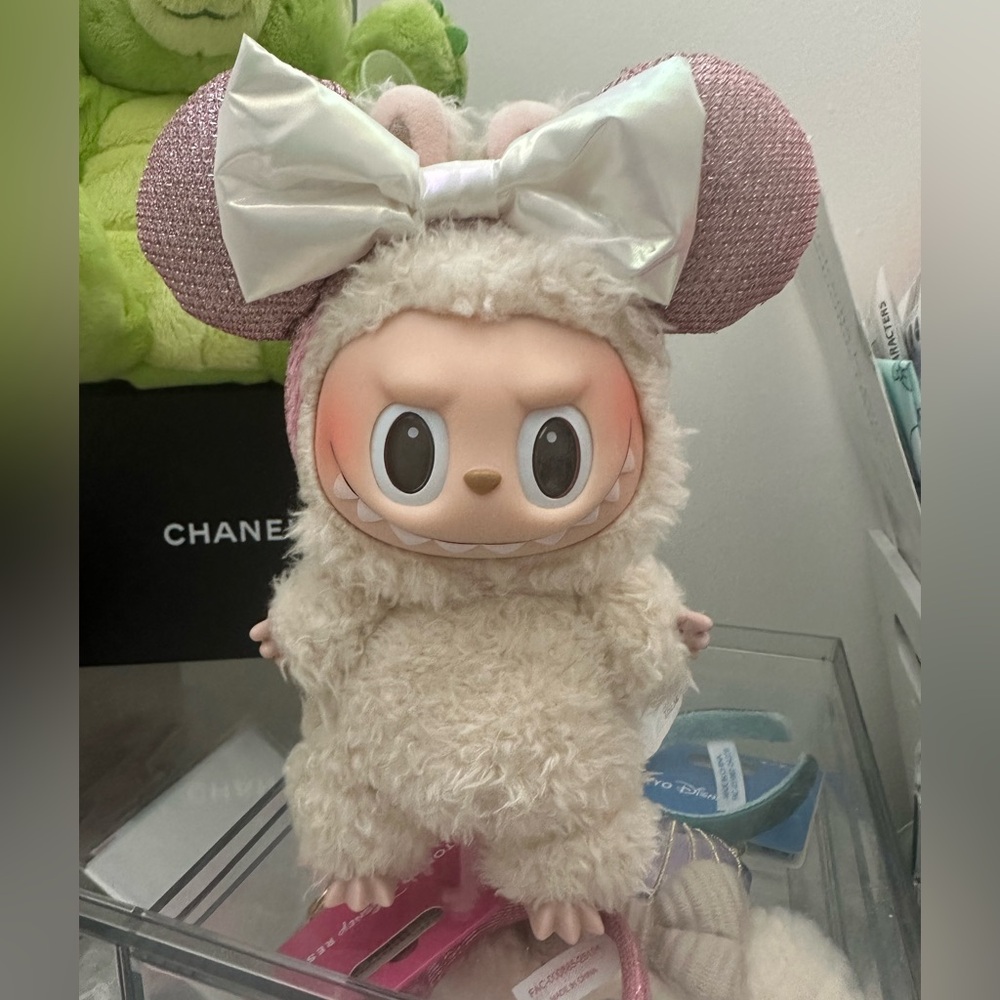 LABUBU-Mickey ears keychain